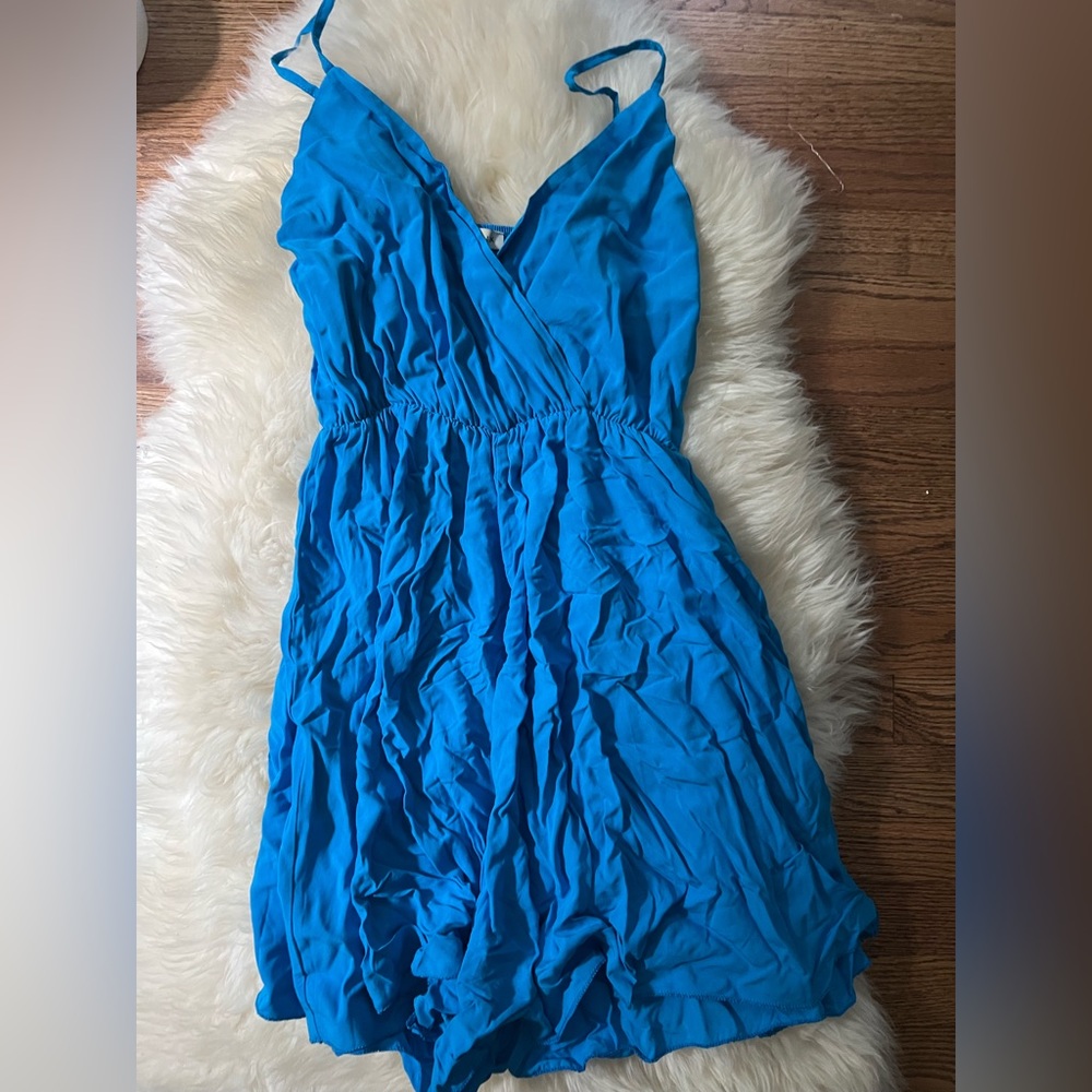 Blue romper from Italy never worn